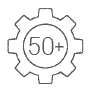 50years-in-business 50+ Years of Manufacturing Experience
