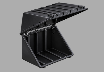 lock-box-row-black-clamshell Locking Black Clamshell Box